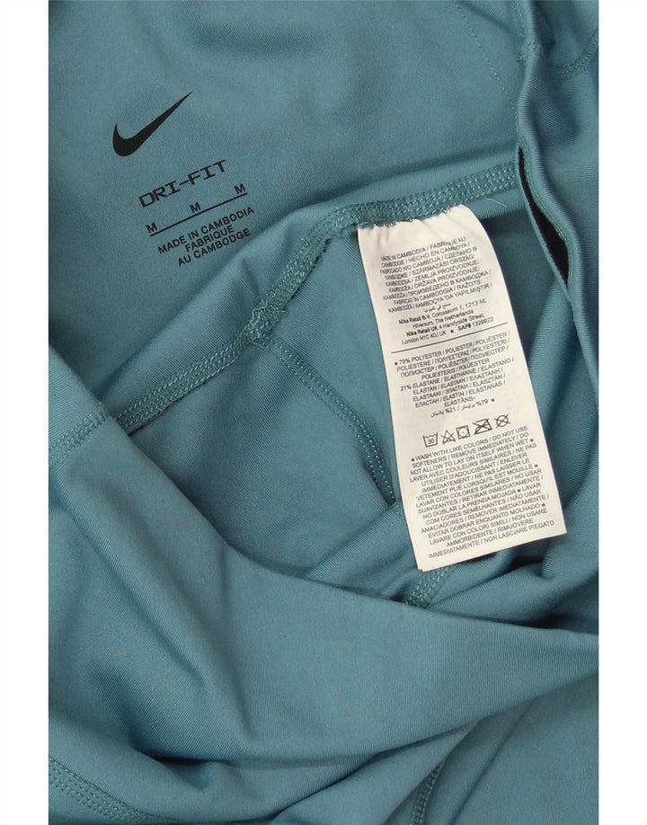 Leggings Dri Fit Nike pentru femei UK 12 Poliester albastru mediu