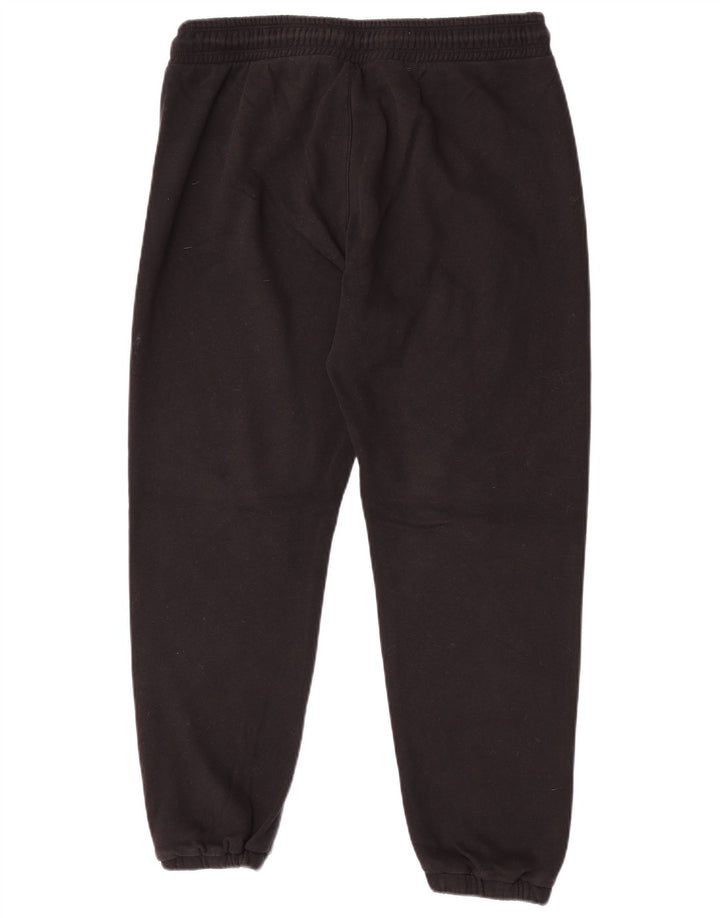 Dkny Pantaloni de trening pentru bărbați Joggeri bumbac mediu negru