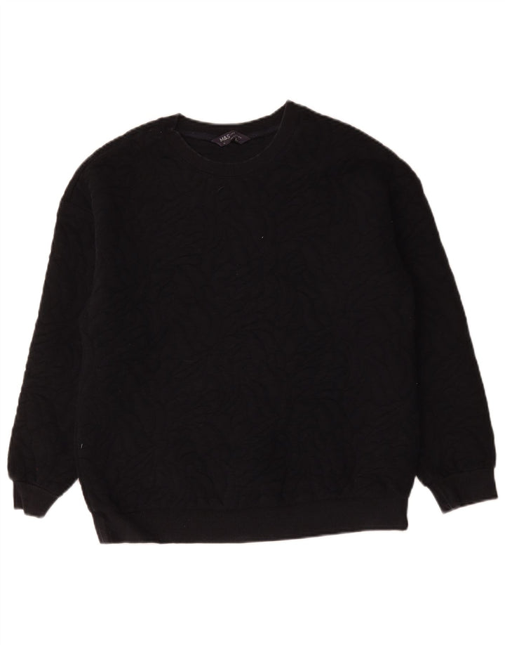 Pulover supradimensionat pentru femei Marks & Spencer UK 10 Mic bleumarin