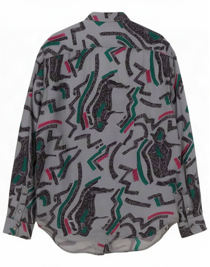 Schoffel Cămașă pentru bărbați cu model abstract XL Acetat gri