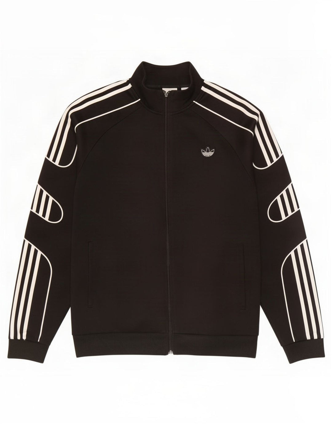 Jachetă de trening pentru bărbați Adidas, XL, poliester negru