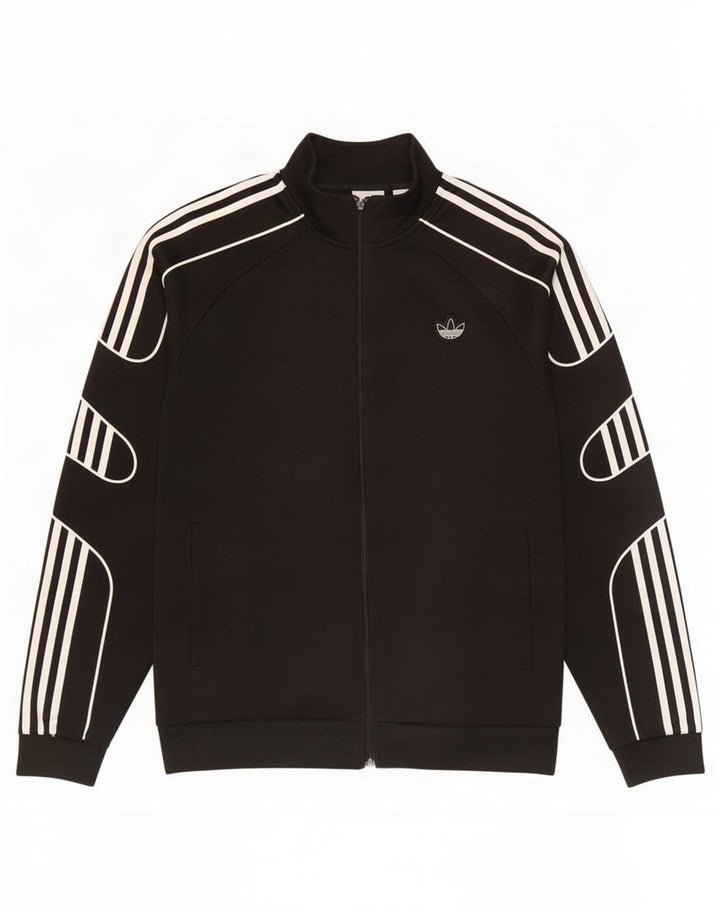 Jachetă de trening pentru bărbați Adidas, XL, poliester negru