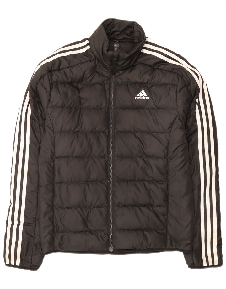 Jachetă căptușită pentru bărbați Adidas UK 36 Poliester negru mic