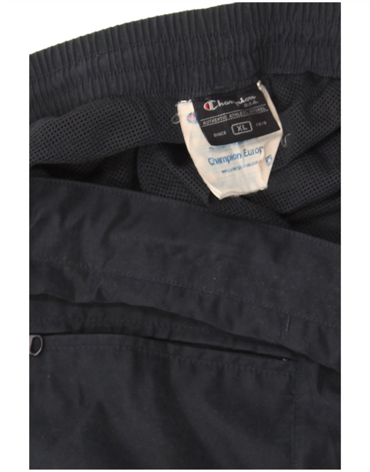 Pantaloni de trening pentru bărbați Champion XL, poliester bleumarin