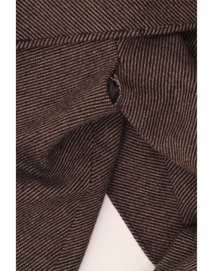 Sacou blazer cu 2 nasturi pentru femei Luisa Spagnoli IT 44 Maro Mediu Pinstripe