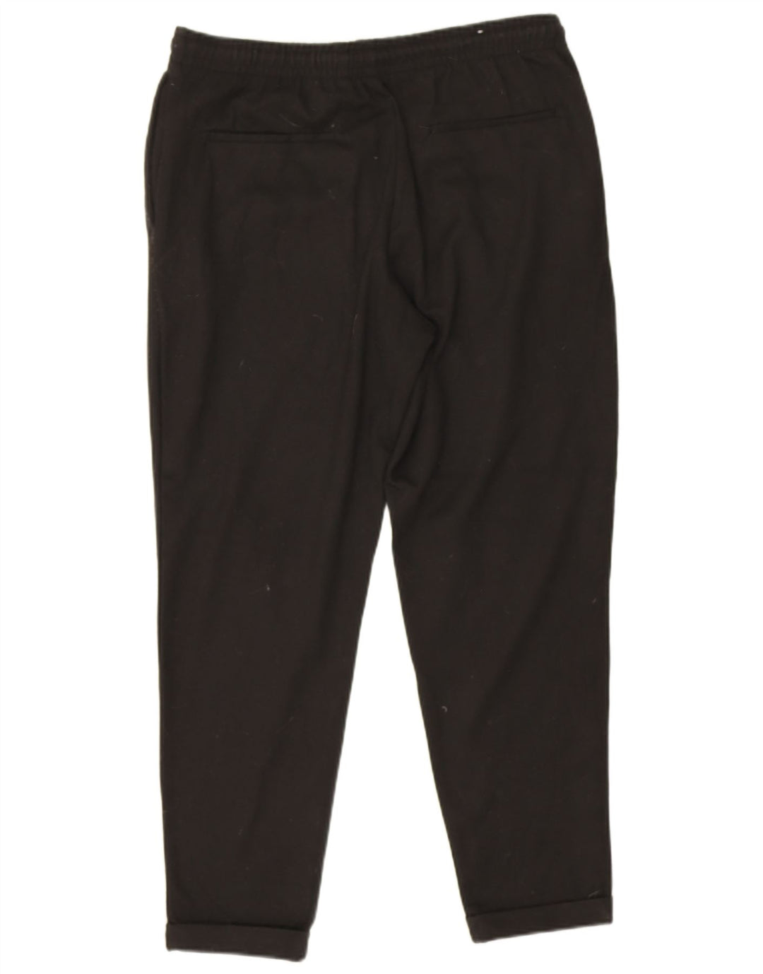 Pantaloni chino conici pentru bărbați Zara L32 L28 Poliester negru