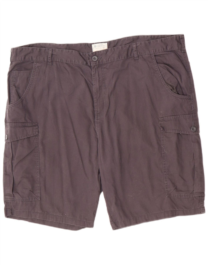 Pantaloni scurți cargo pentru bărbați Mountain Warehouse W44 2XL bumbac gri