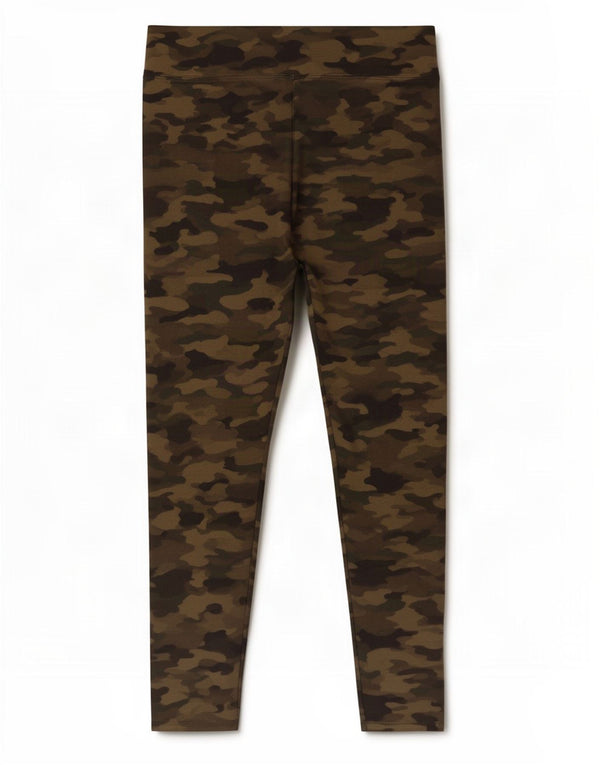 Leggings pentru femei Marks & Spencer UK 14, mare, kaki, camuflaj, viscoză