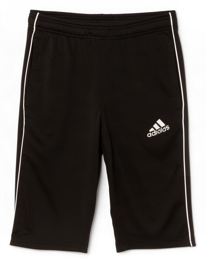 Pantaloni scurți sport pentru bărbați Adidas Aeroready Bermuda, poliester negru mic