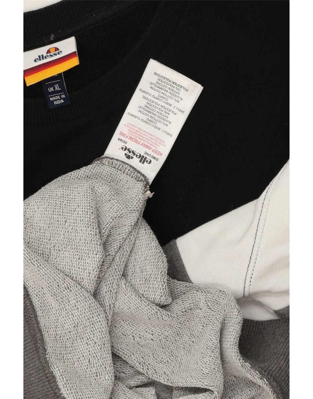 Hanorac pentru bărbați Ellesse Pulover XL, gri, bumbac color bloc