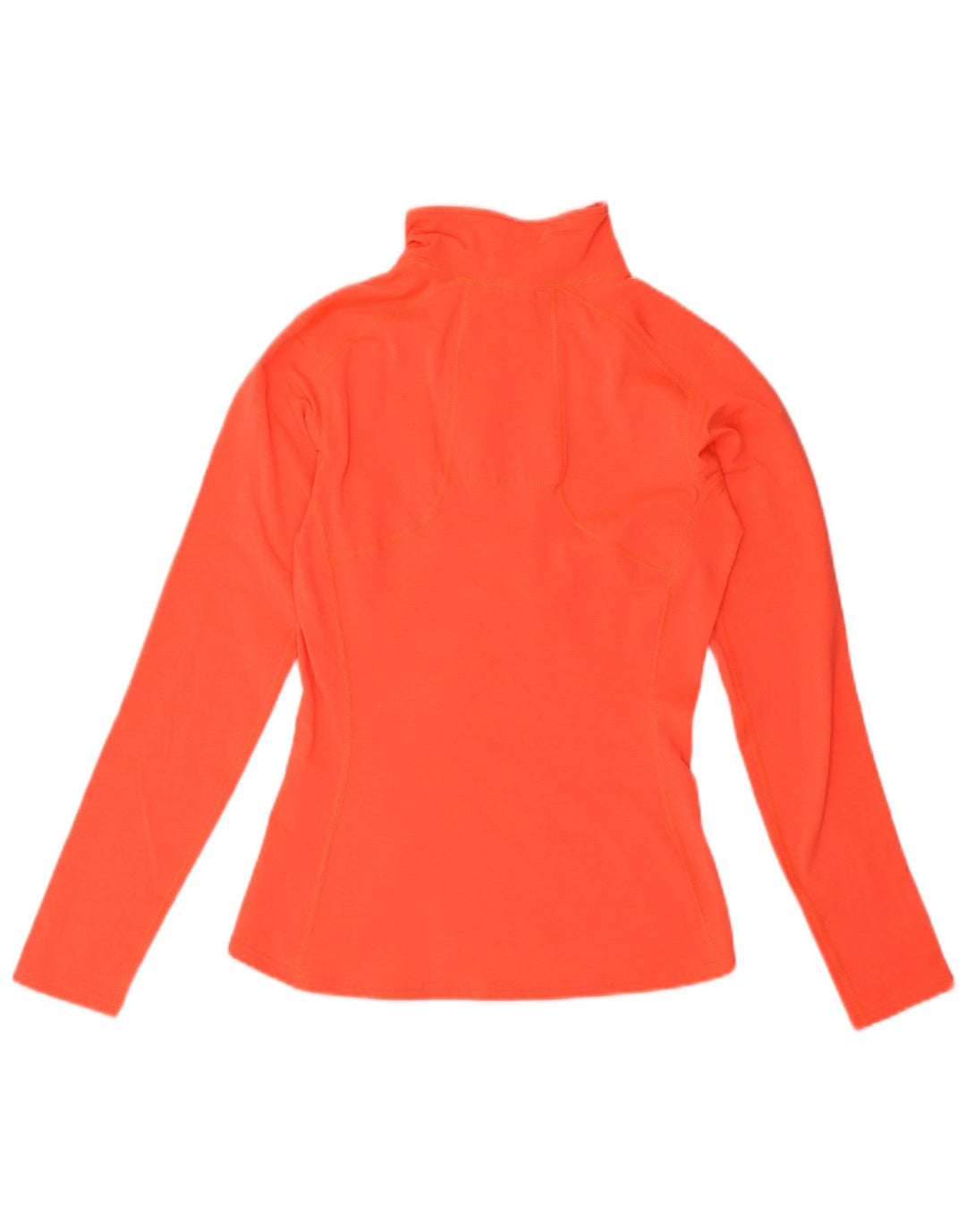Top de trening The North Face pentru femei, cu fermoar și gât, cu pulover UK 6 XS Portocaliu