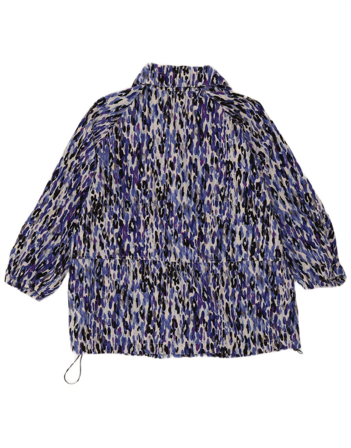 Jachetă de vânt pentru femei LAURA ASHLEY UK 18 XL cu imprimeu animal multicolor