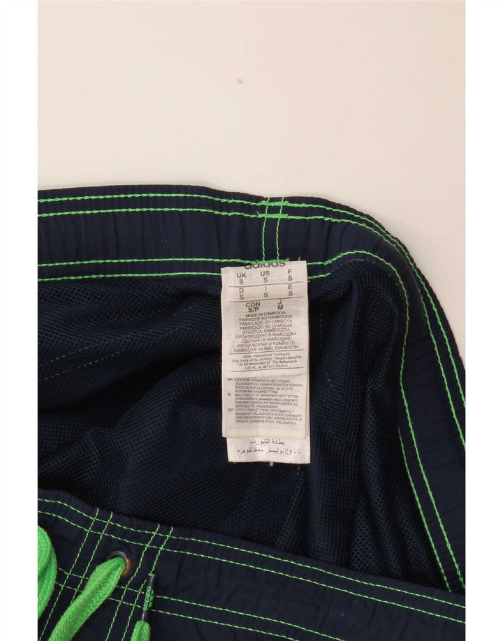 Pantaloni scurți de înot Adidas pentru bărbați, poliester mici, bleumarin