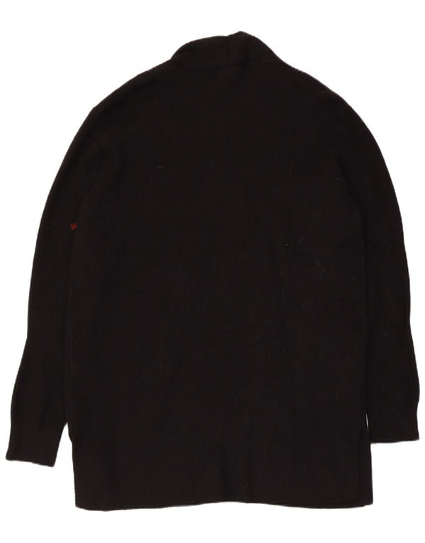 Pulover cardigan deschis pentru femei Marks & Spencer UK 14 Medium Negru