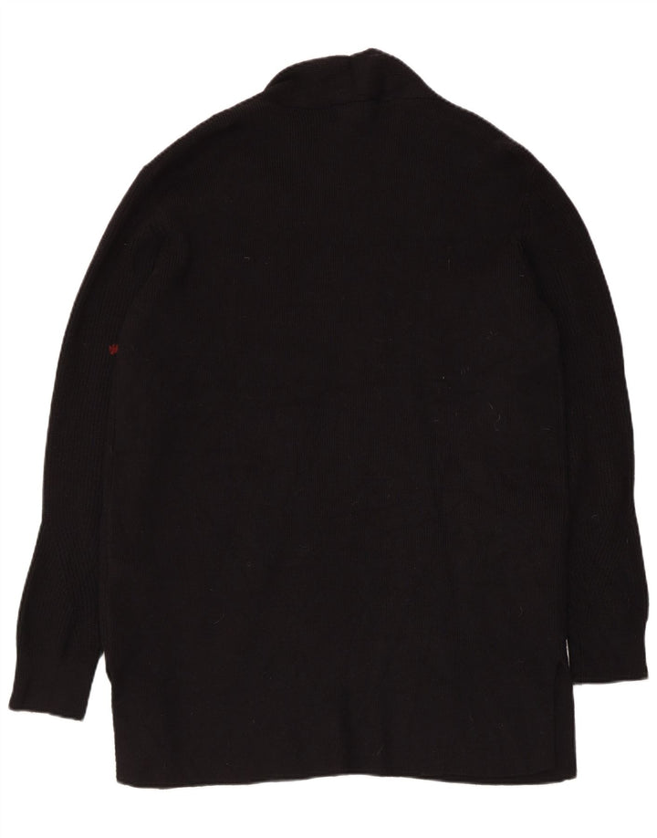 Pulover cardigan deschis pentru femei Marks & Spencer UK 14 Medium Negru