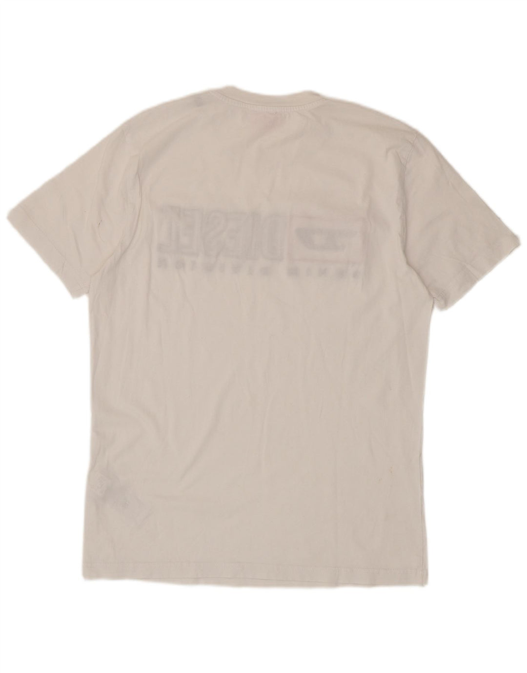 Tricou grafic pentru bărbați Diesel Top XL Bumbac alb