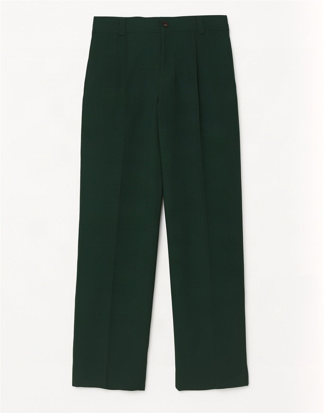 Pantaloni casual drepti pentru femei Zara Mediu L28 L32 Poliester verde