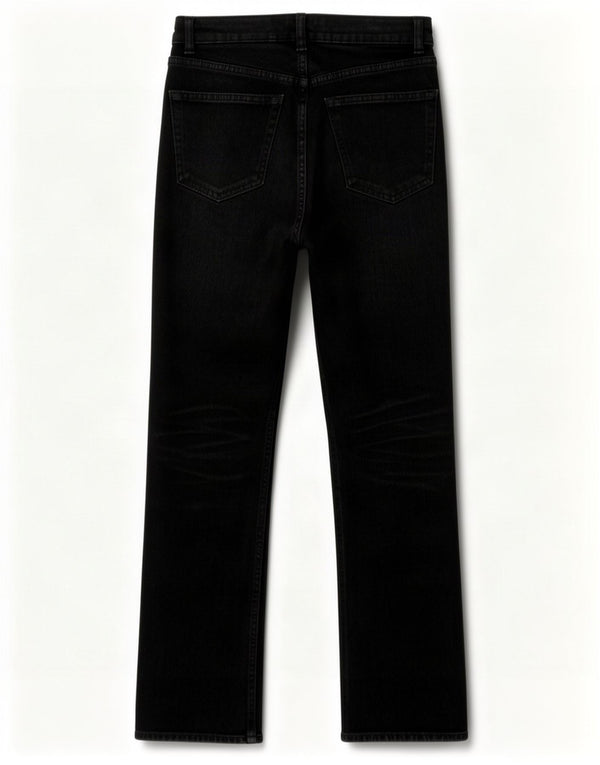 Blugi drepti pentru femei Zara EU 34 2XS W24 L26 Negri