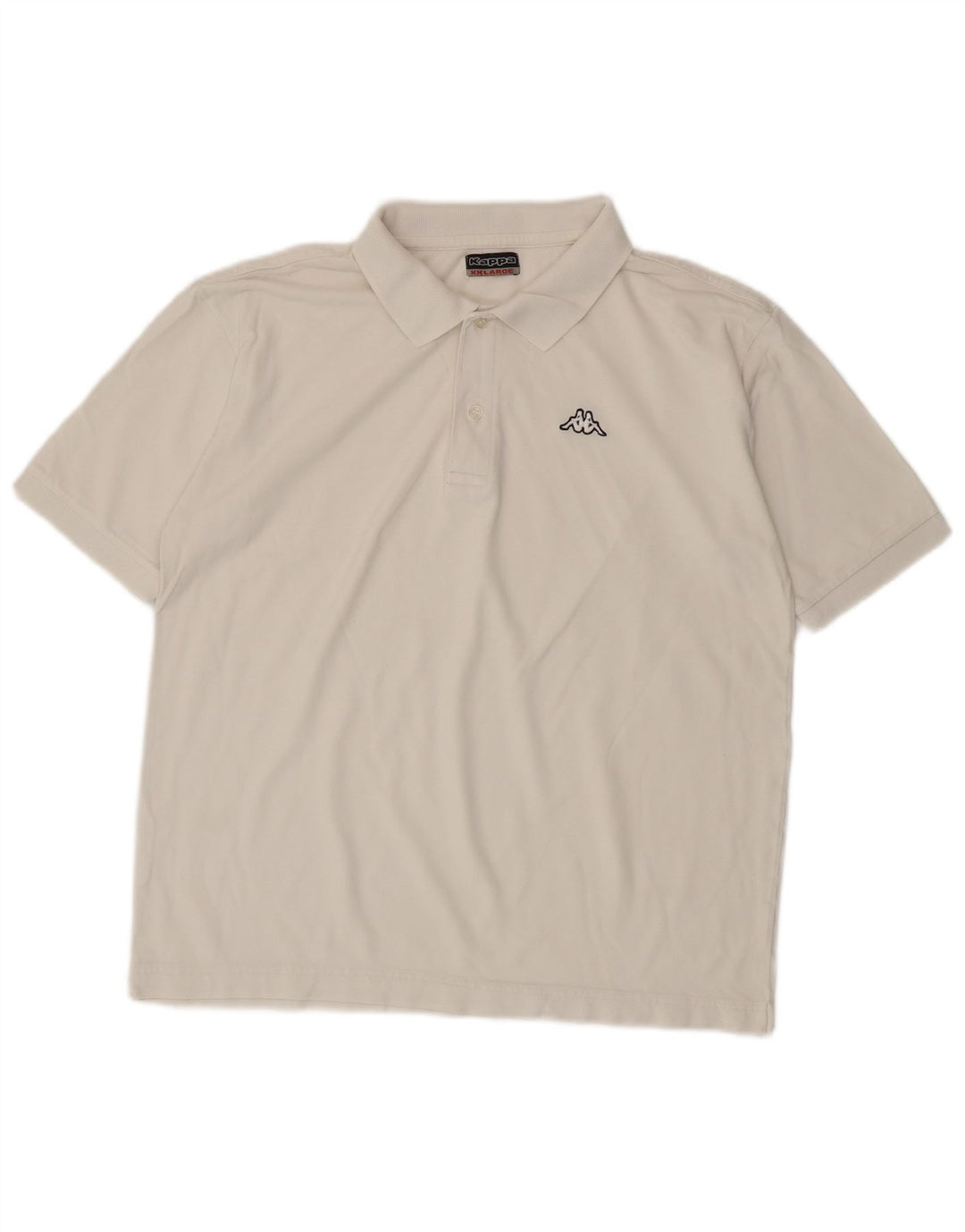 Cămașă polo pentru bărbați Kappa 2XL alb