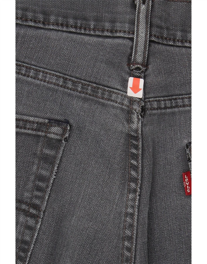 LEVI'S Womens Straight Jeans W33 L32 Grey Cotton Vintage Levi's and Second-Hand Levi's from Messina Hembry 