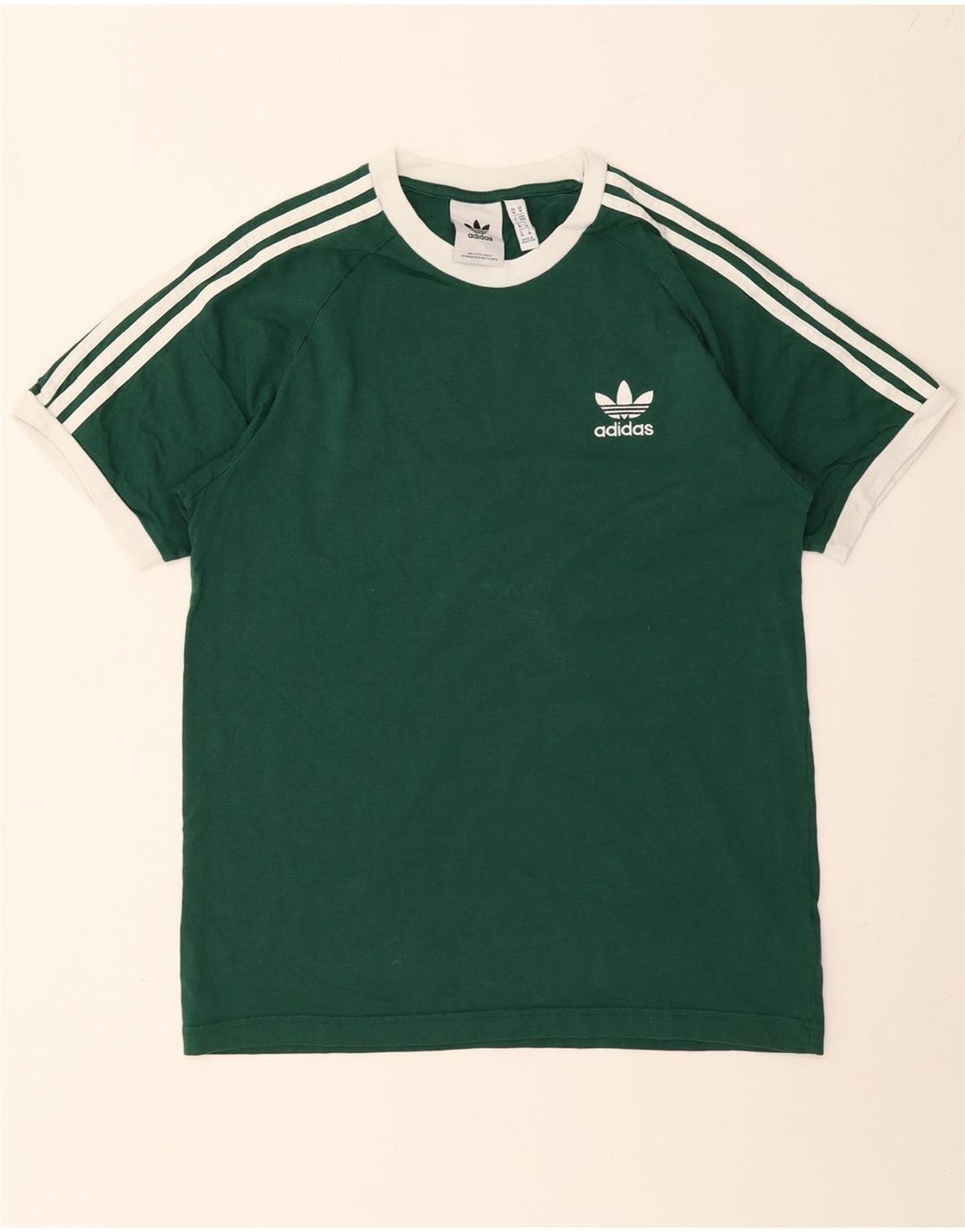 Tricou pentru bărbați ADIDAS Top din bumbac verde mediu