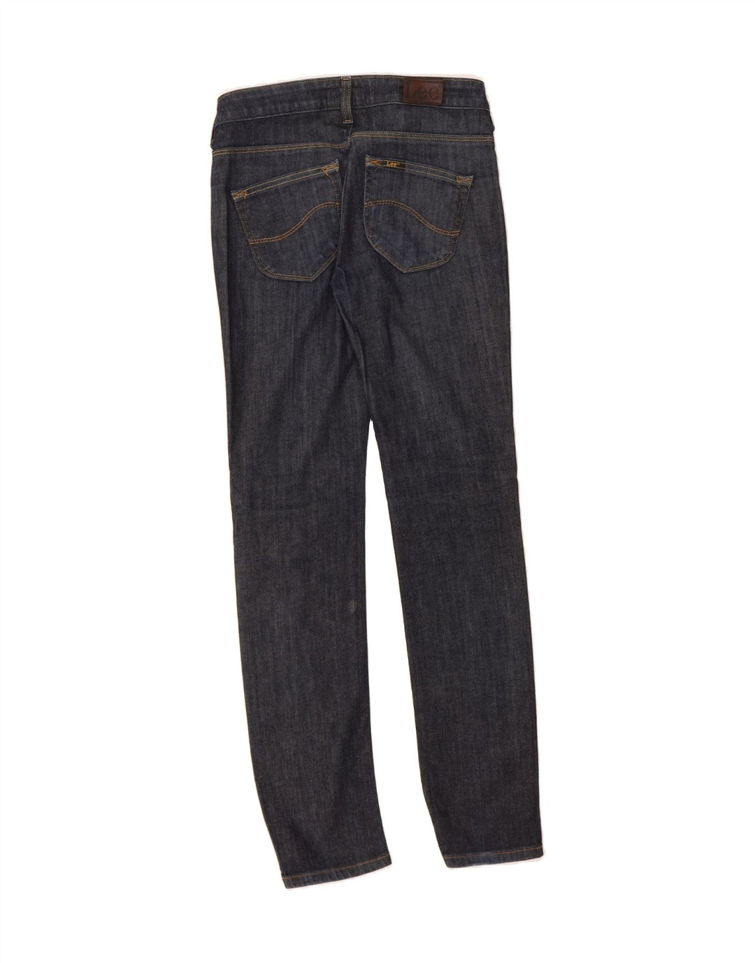 LEE Womens Norma Slim Jeans W27 L31 Navy Blue Cotton Vintage Lee and Second-Hand Lee from Messina Hembry 
