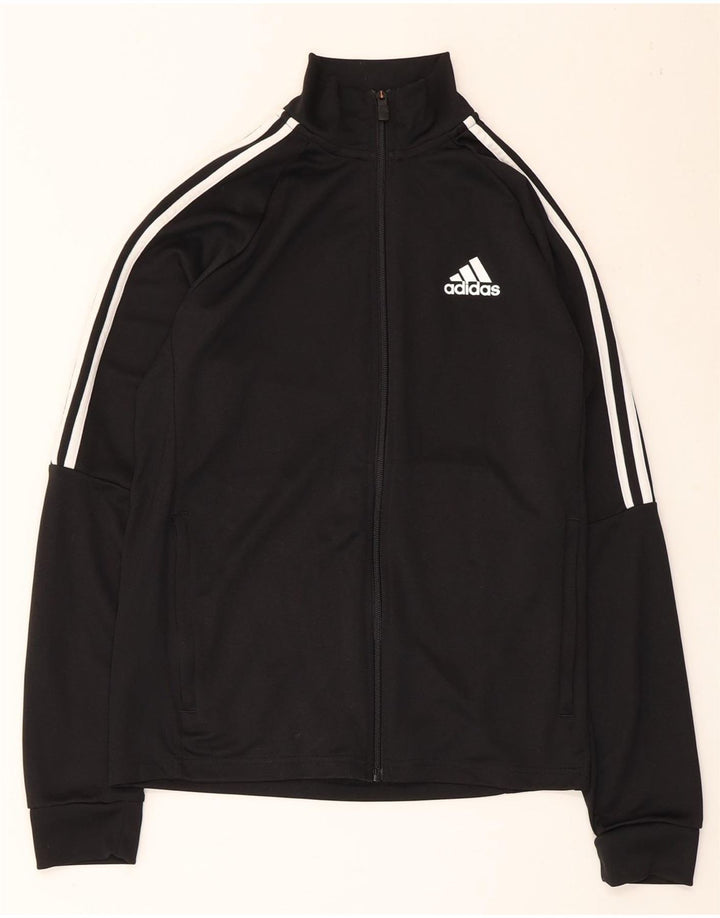 Jachetă de top pentru trening Aeroready pentru bărbați Adidas UK 38/40 Poliester mediu negru