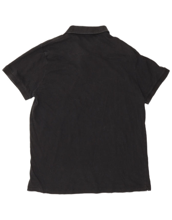 Tricou polo pentru bărbați French Connection XL, bumbac negru