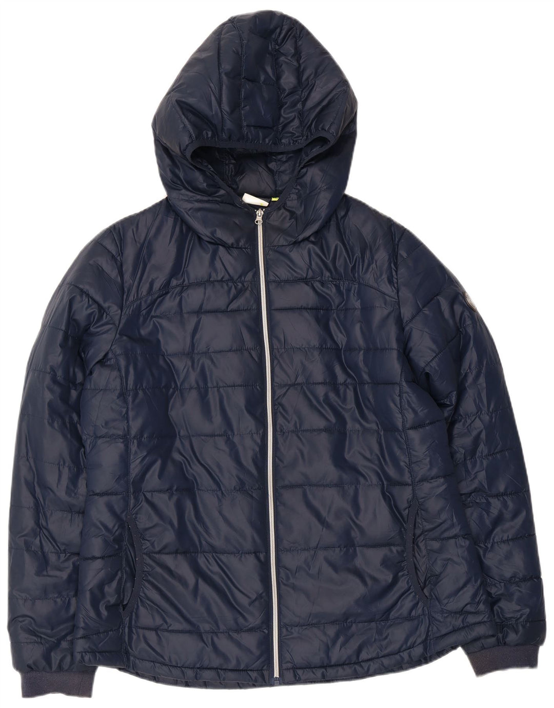 Jachetă căptușită cu glugă Diadora pentru femei UK 20 2XL bleumarin poliester