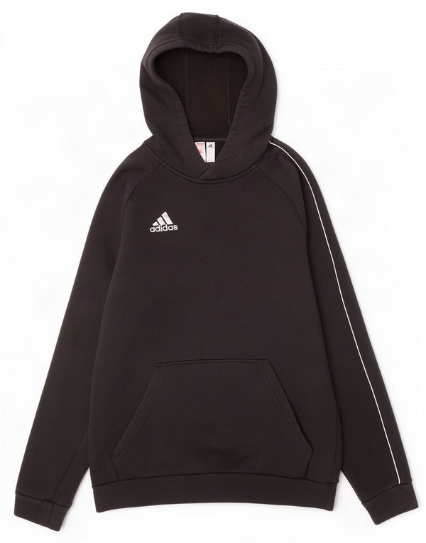 Pulover Adidas pentru băieți 15-16 ani, bumbac negru
