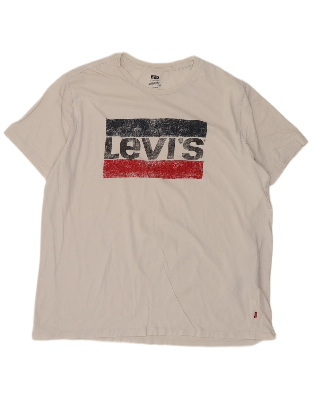 Tricou grafic pentru bărbați Levi's Top XL Bumbac alb