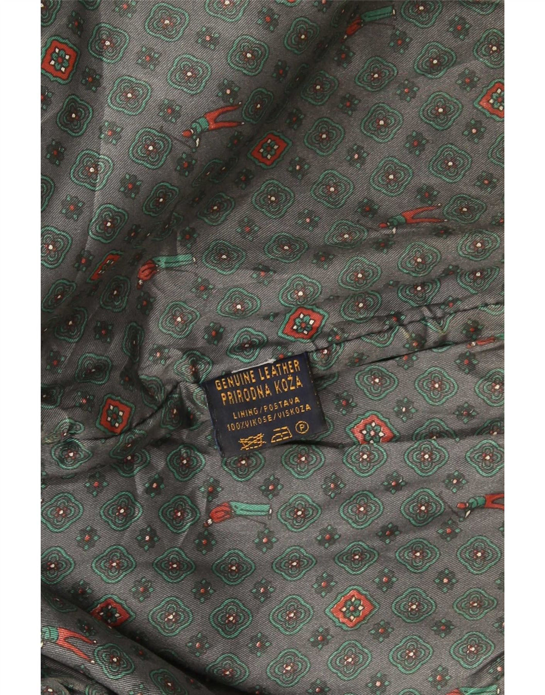 Jachetă de piele vintage pentru bărbați UK 42 XL neagră