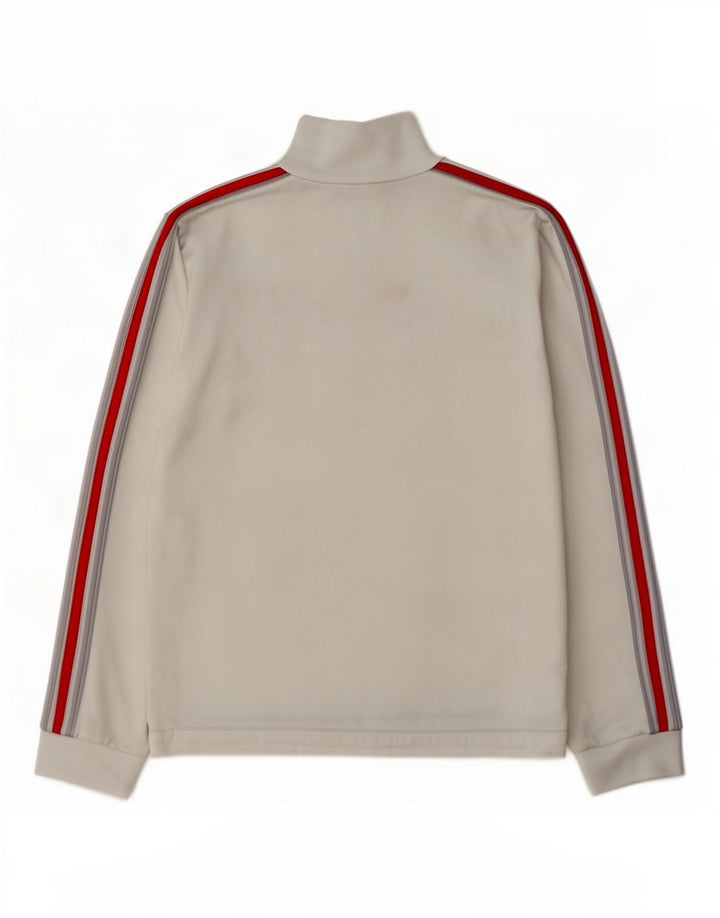 Jachetă de trening pentru femei Adidas UK 16, mare, alb, poliester