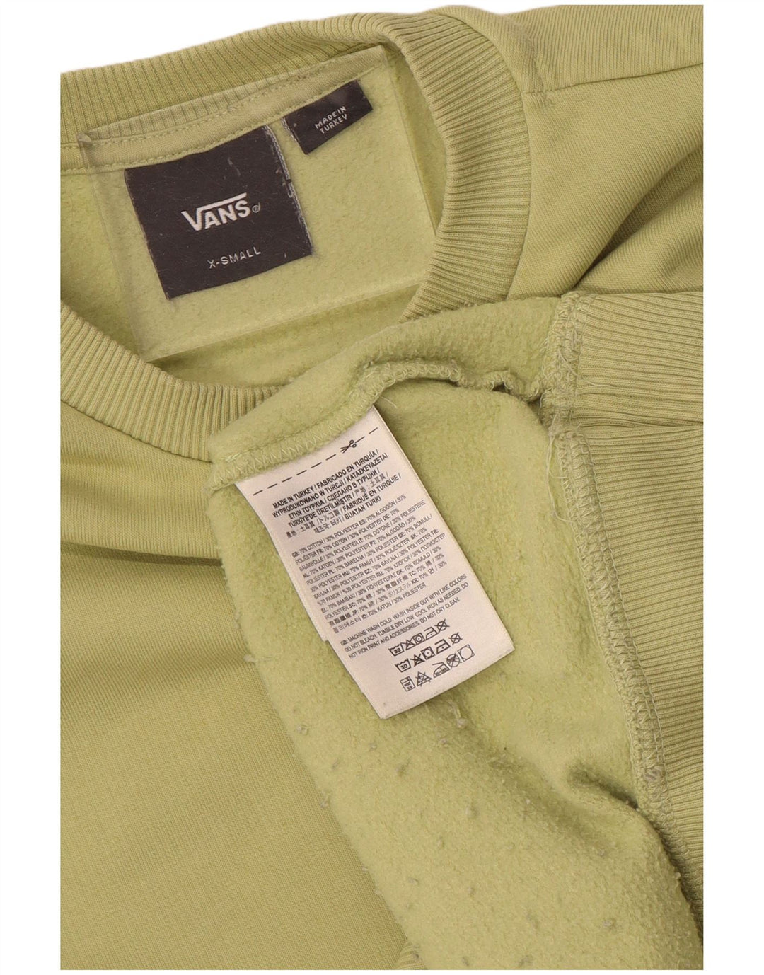 Hanorac pentru bărbați Vans Jumper XS Bumbac verde