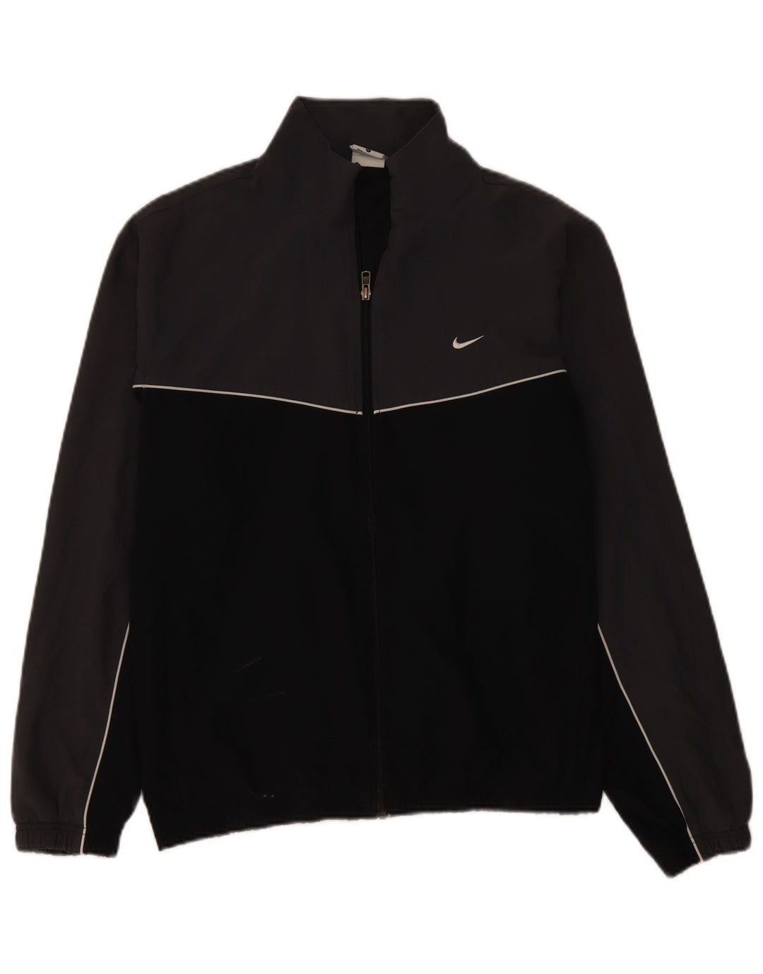 Jachetă de trening pentru bărbați Nike, mare, gri, poliester color bloc