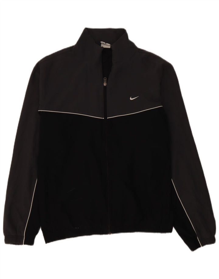 Jachetă de trening pentru bărbați Nike, mare, gri, poliester color bloc