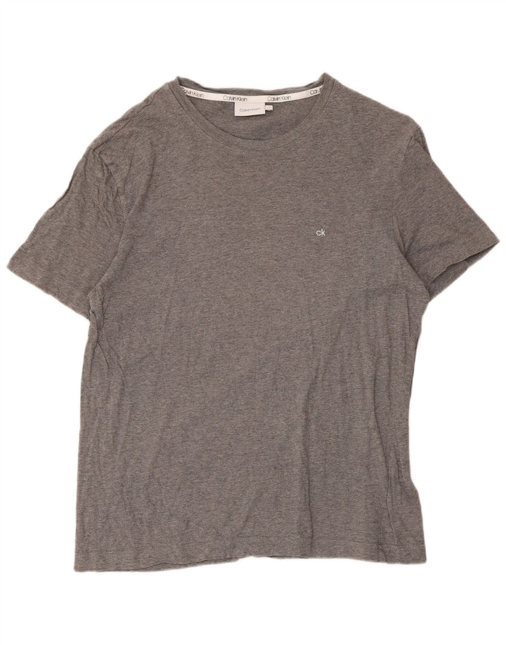 Tricou Calvin Klein pentru bărbați Top mare bumbac gri