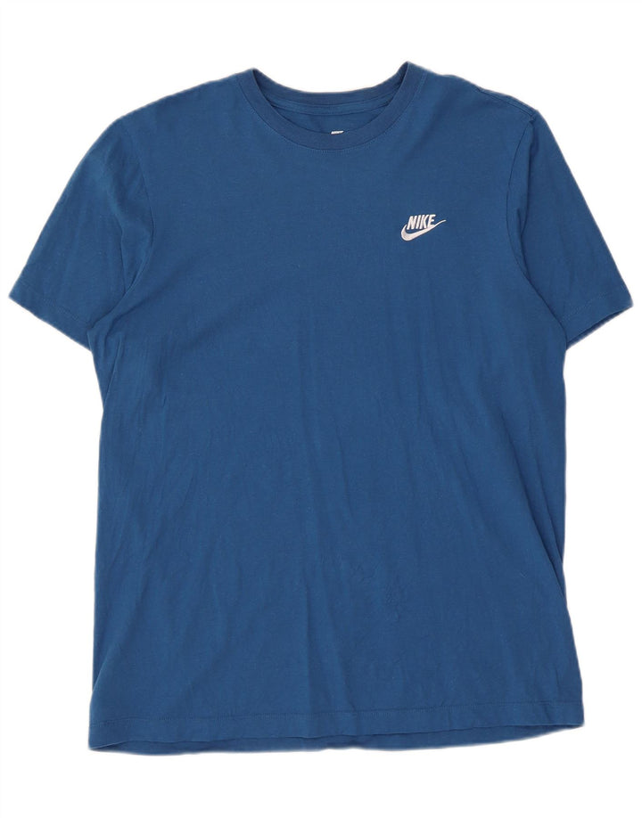 Tricou pentru bărbați Nike Top Medium Blue Bumbac