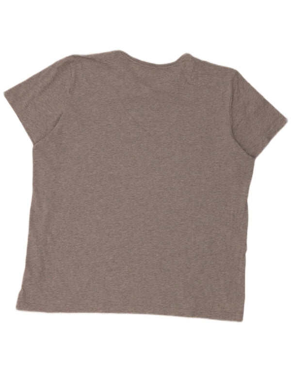 Tricou grafic pentru bărbați Adidas Top 2XL bumbac gri