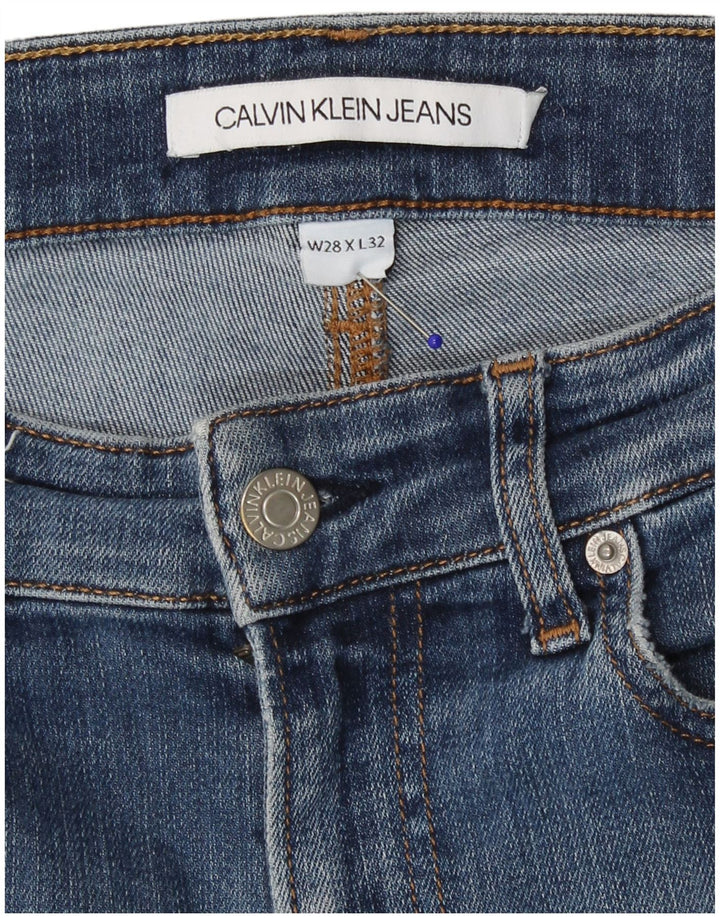 Blugi slim pentru bărbați Calvin Klein W28 L27 Bumbac albastru