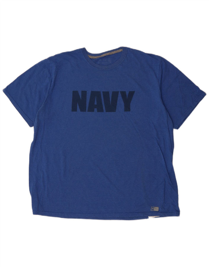 RUSSELL ATHLETIC Tricou grafic pentru bărbați Top 2XL Albastru