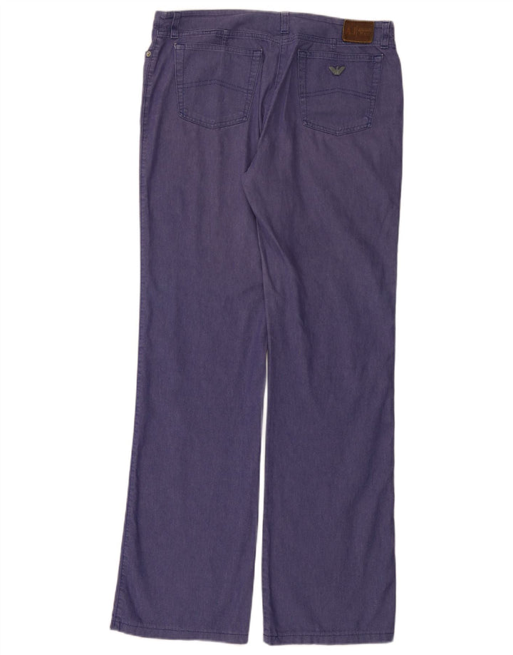 Blugi Bootcut pentru femei Armani W32 L33 violet
