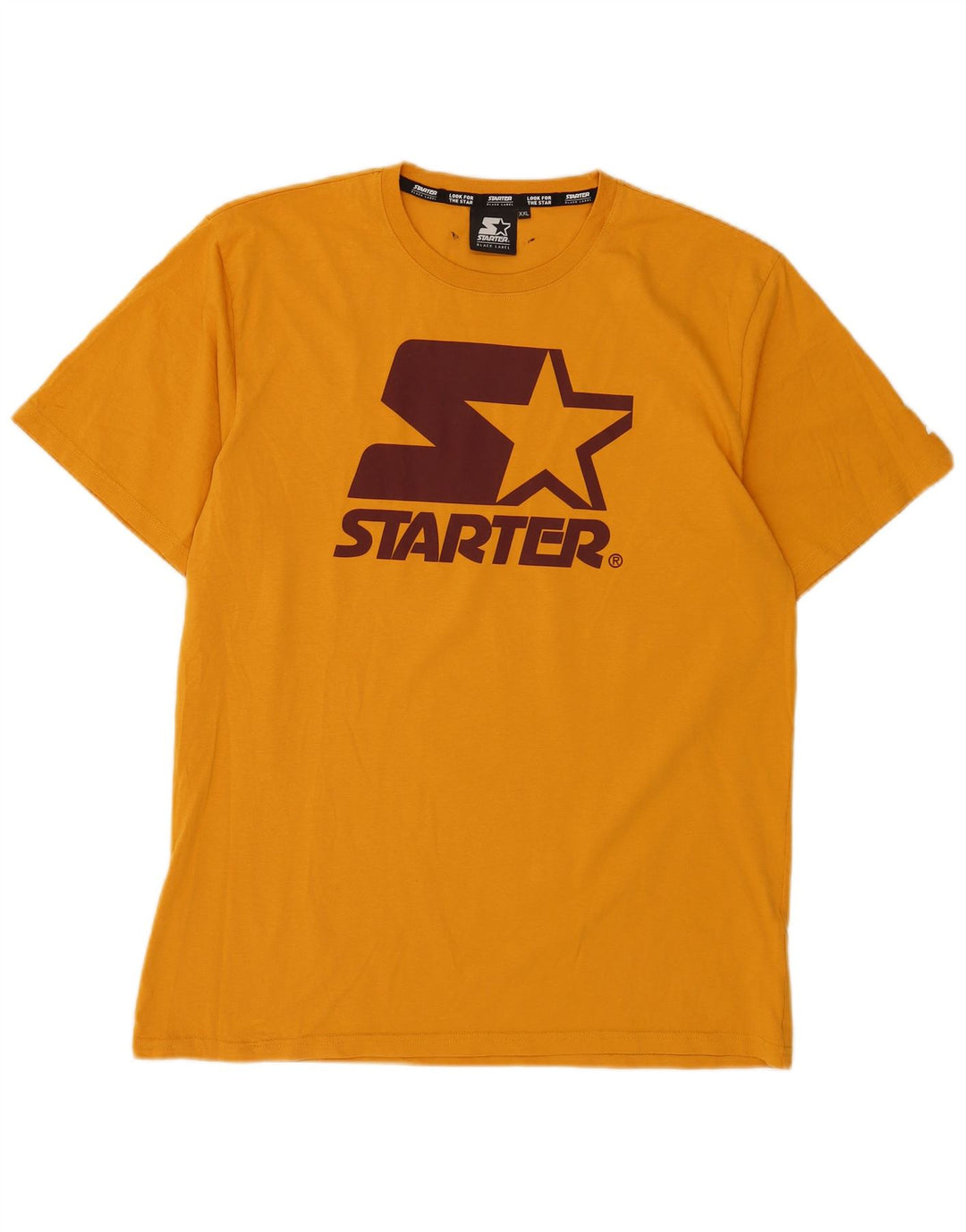 Tricou grafic pentru bărbați Starter Top 2XL Bumbac galben