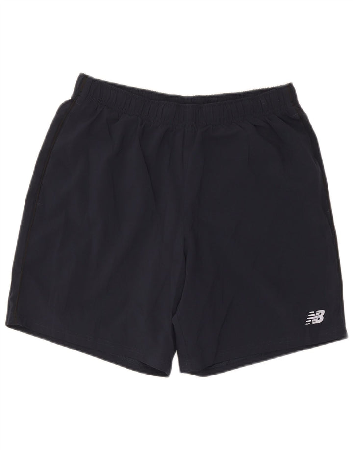Pantaloni scurți sport New Balance pentru bărbați, medii bleumarin