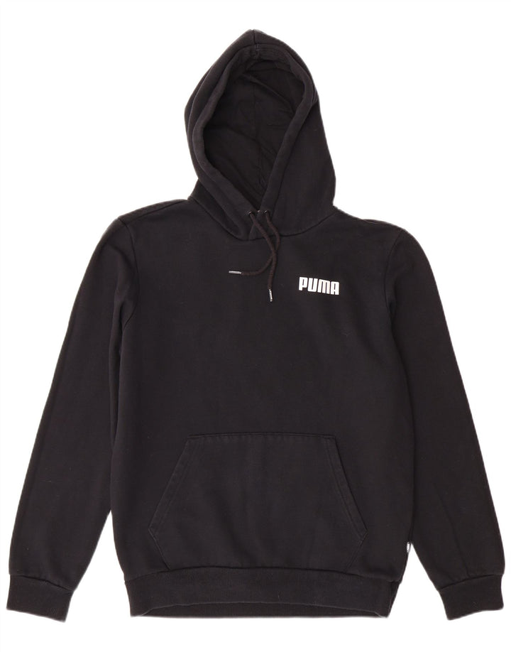 Pulover PUMA pentru bărbați, bumbac mic, negru