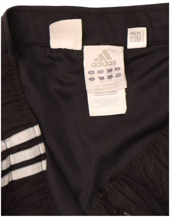 Pantaloni scurți sport adidas Climacool pentru băieți 15-16 ani poliester negru