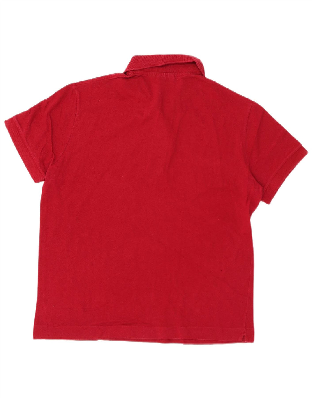 Tricou polo pentru bărbați LACOSTE Mărimea 3 Bumbac roșu mic