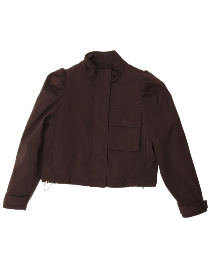 Jachetă bomber supradimensionată pentru femei Zara UK 10 Small Black