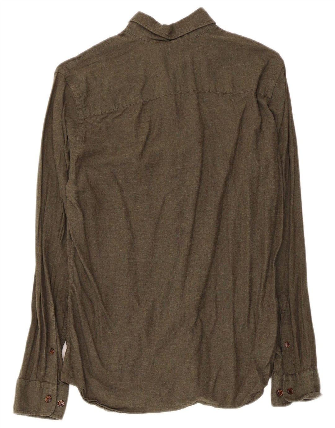 Cămașă Jack & Jones Bărbați XS Kaki Bumbac