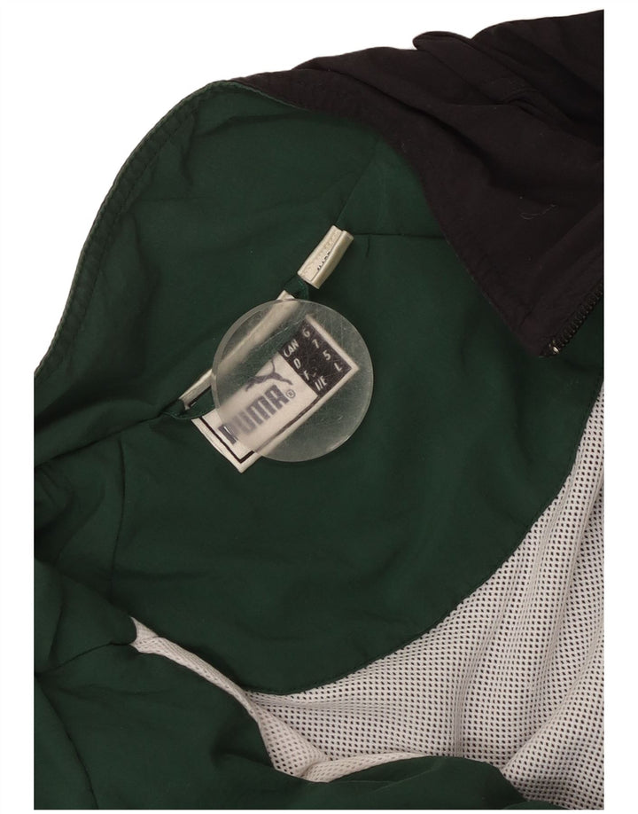 Jachetă de trening pentru bărbați Puma, mare, negru, poliester color bloc